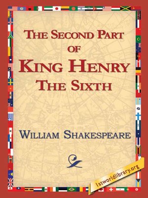 cover image of The Second Part of King Henry The Sixth